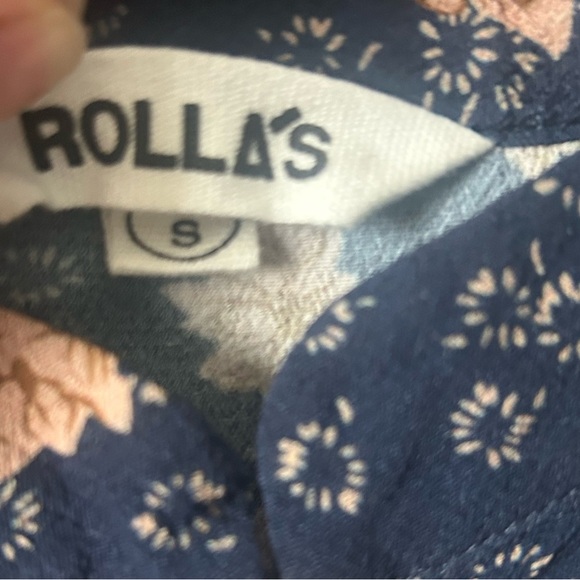 ROLLAS WOMENS ELLA BLOUSE GOLDEN FLOWERS - Picture 4 of 5
